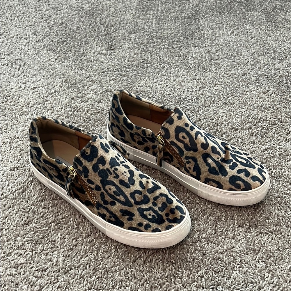 Steve Madden Leopard Sneakers